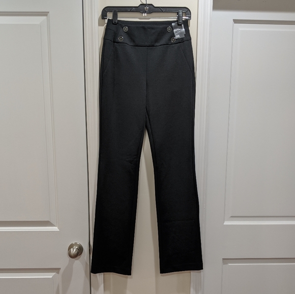 NY&Co 7th Ave High-Waist Bootcut Pants XS Average - Picture 3 of 14